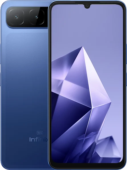 Infinix Hot 60i 5G in Shadow Blue