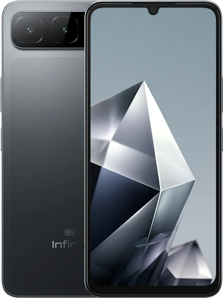 Infinix Hot 60i 5G in Sleek Black