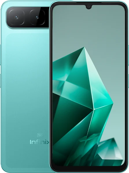Infinix Hot 60i 5G in Monsoon Green
