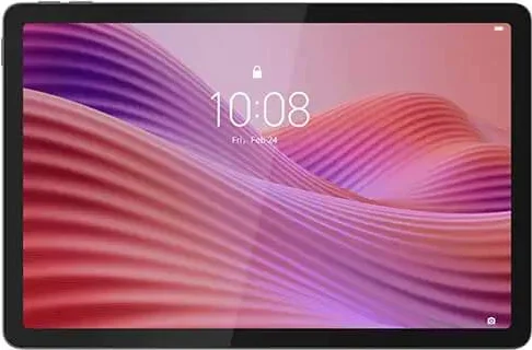 Lenovo Tab, in Luna Grey, from the front