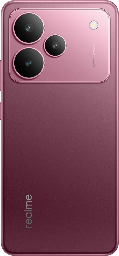 realme P4 5G in Forge Red