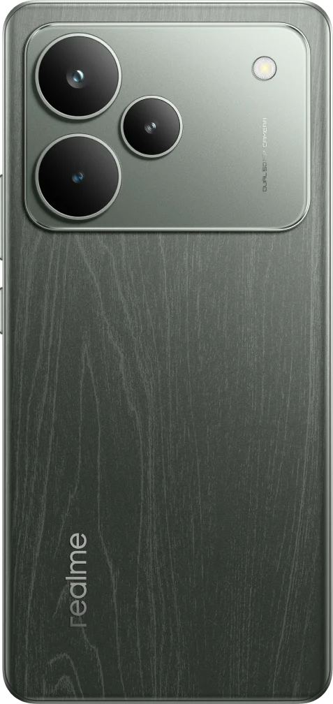 realme P4 Pro 5G in Dark Oak Wood