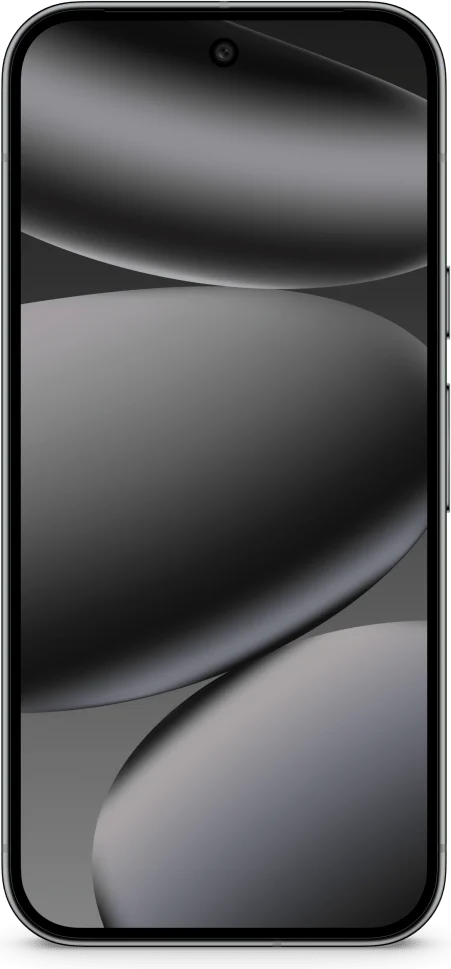 Google Pixel 10 Pro, in Obsidian, from the front