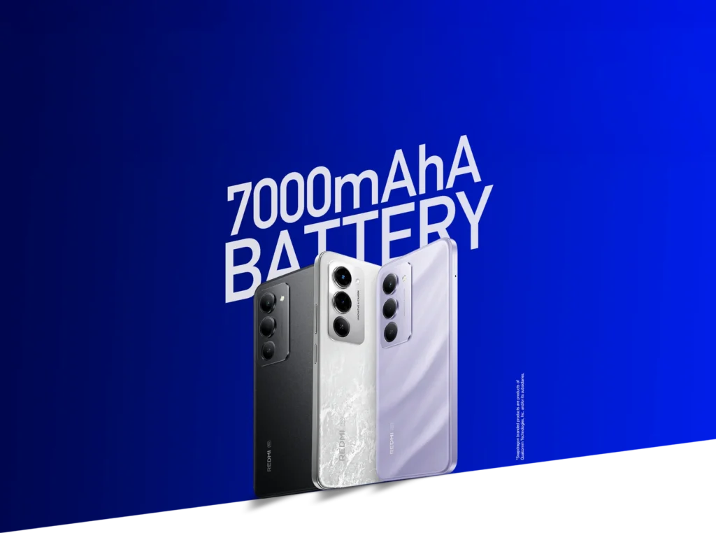 Xiaomi Redmi 15 5G, Rear camera module and optic lenses