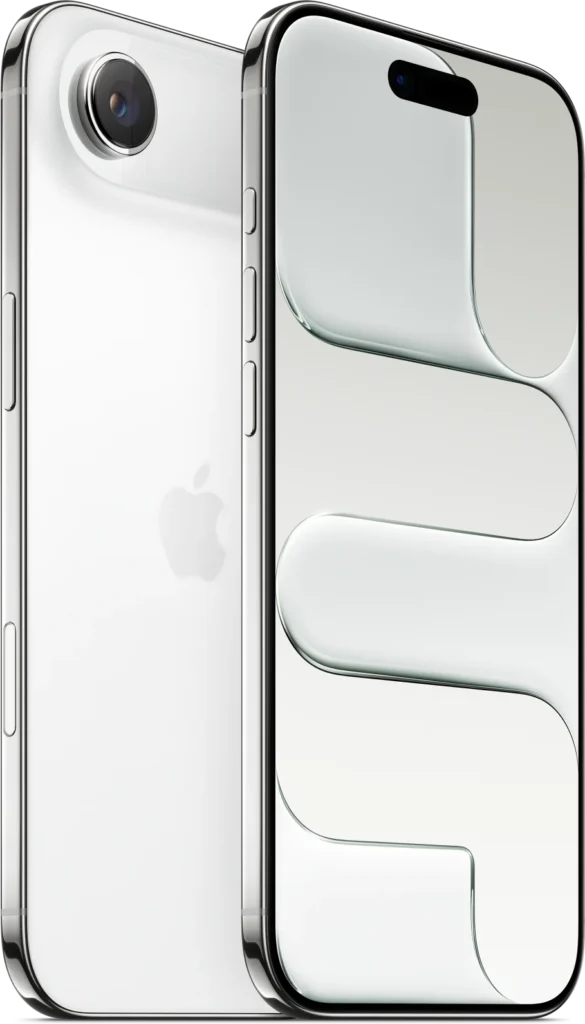 iPhone Air in Cloud White