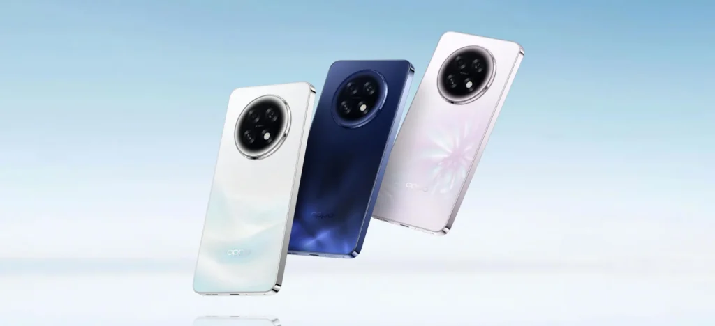 OPPO F31 Pro+ 5G, in all three colours