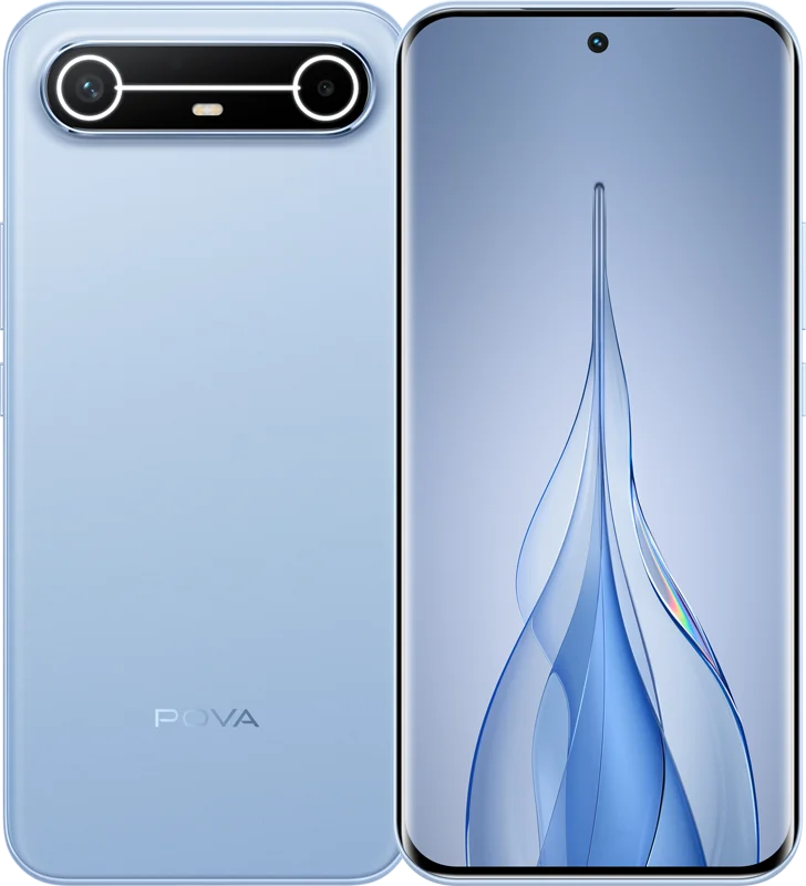 TECNO POVA Slim 5G in Sky Blue