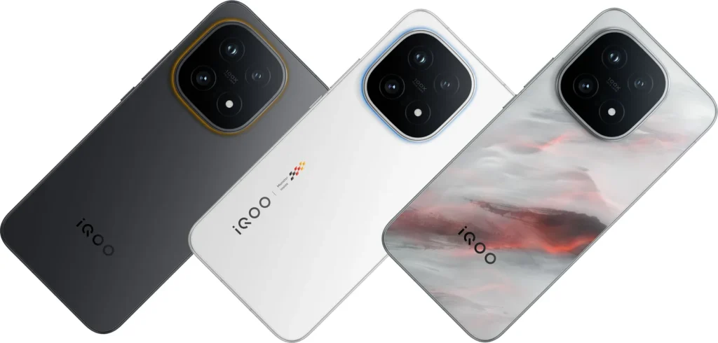 iQOO 15, front display view showcasing screen and bezels