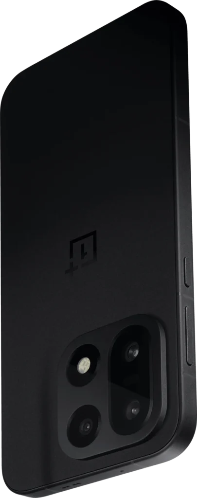 OnePlus OnePlus 15, in Sand Storm, angled rear view