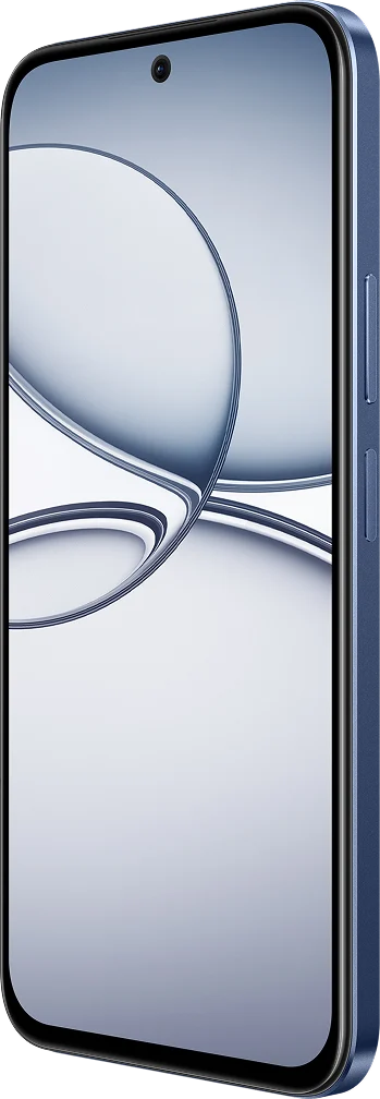 realme NARZO 90x 5G, in Nitro Blue, front at an angle