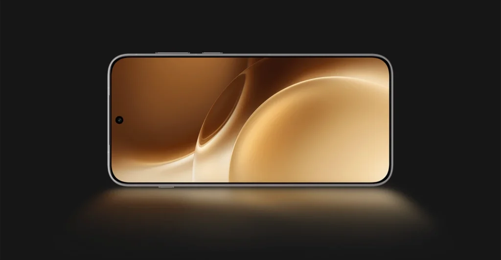 vivo X300 Pro, front, screen on, on a dark background
