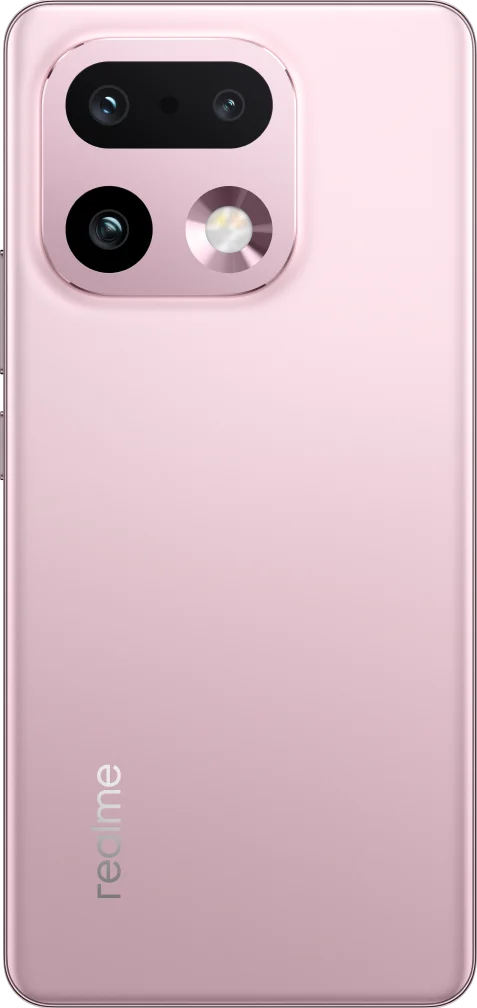 realme 16 Pro+ 5G in Camellia Pink