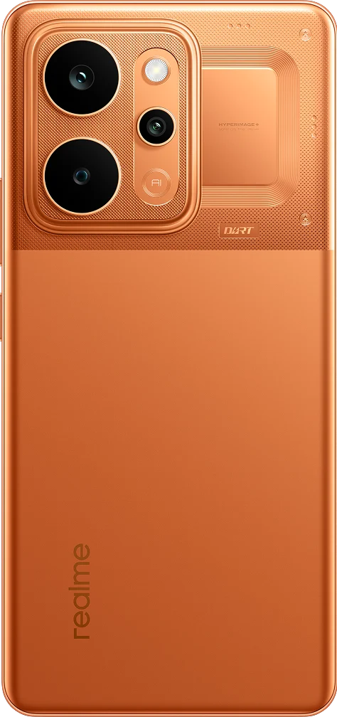 realme P4 Power 5G in Trans Orange