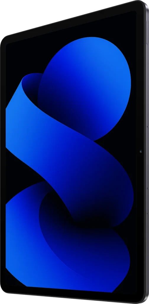 Xiaomi Redmi Pad 2 Pro, tablet at an angle showing front display with blue wallpaper and slim profile