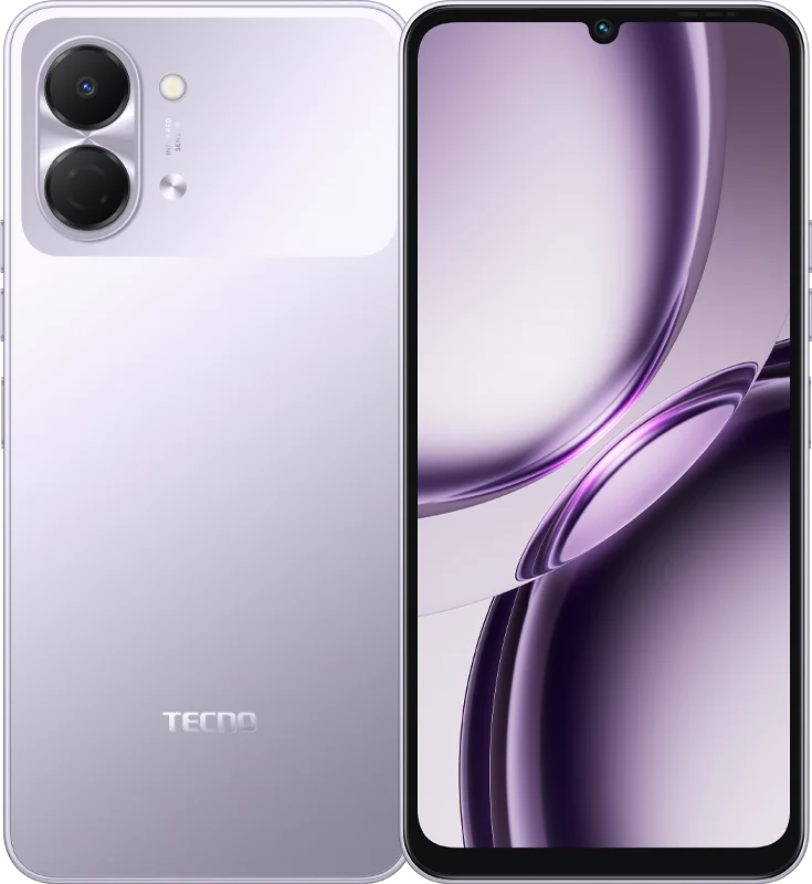 TECNO SPARK Go 3 in Aurora Purple