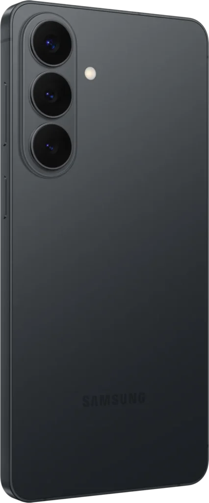 Samsung Galaxy S26+, in Black, at an angle