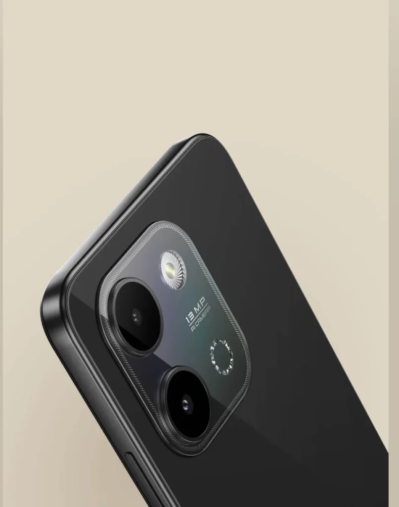 Lava Bold N2, in Indus Black, camera close up at an angle