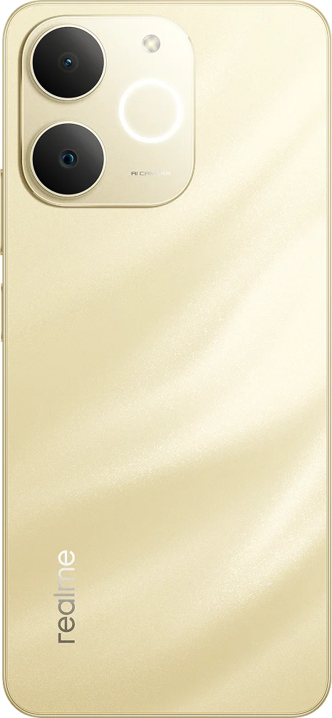 realme P4 Lite in Beach Gold