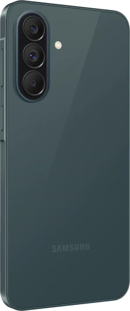 Samsung Galaxy A37 5G, in Awesome Graygreen, at an angle