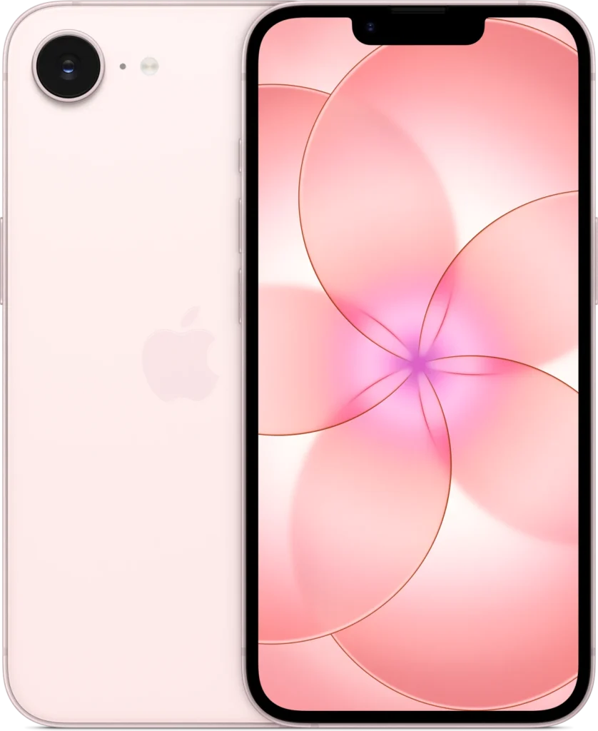 iPhone 17e in Soft Pink
