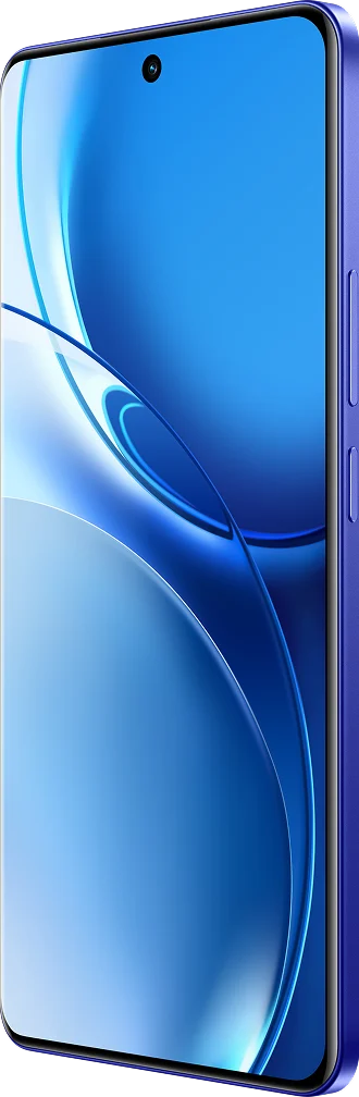 realme NARZO Power 5G, in Trans Blue, front at an angle