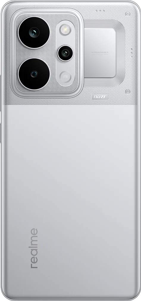 Realme NARZO Power 5G, side profile view illustrating slim chassis design