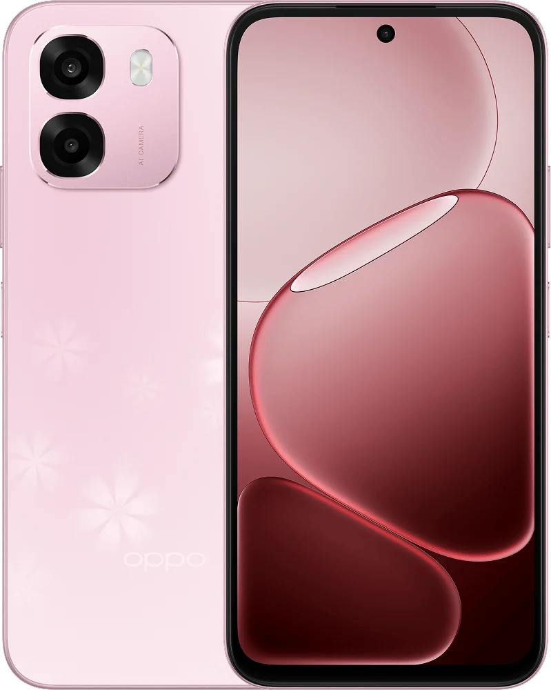 OPPO A6 5G in Sakura Pink