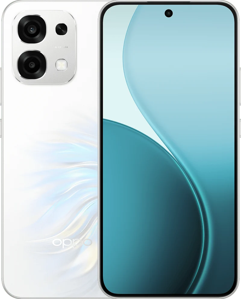 OPPO F33 5G in Pearl White