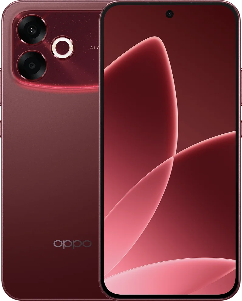 OPPO F33 Pro 5G in Passion Red