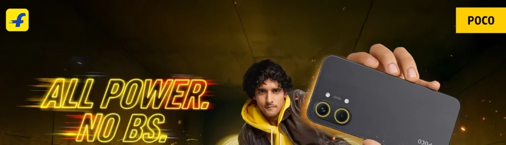 Poco X8 Pro Max, in hand from the back at an angle