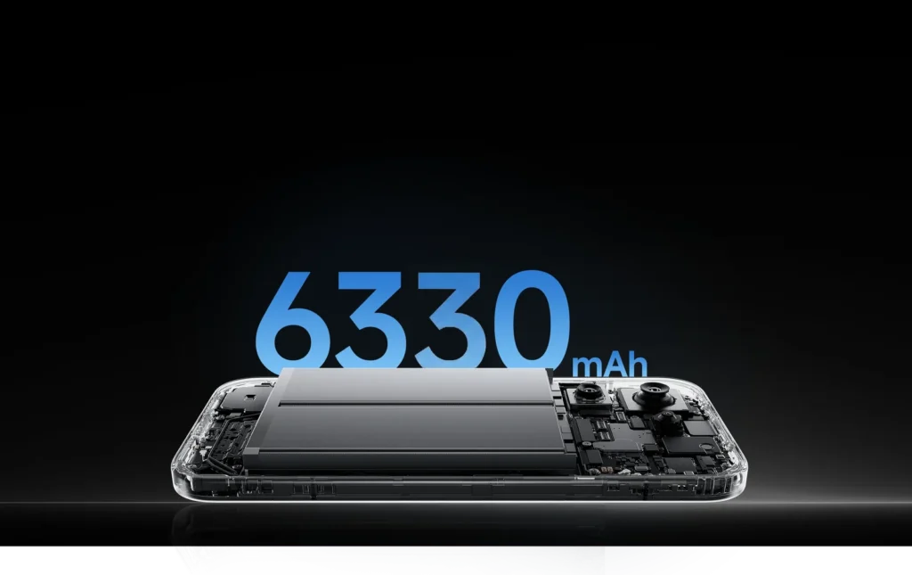 Xiaomi 17, Front display and symmetrical slim bezels