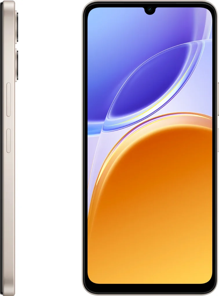 Vivo Y21 5G in Champagne Gold
