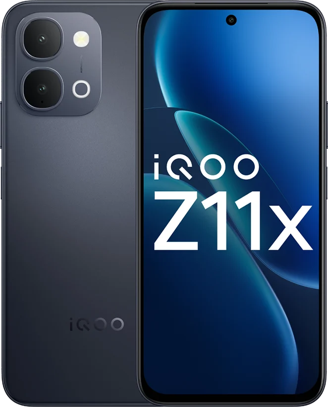 iQOO Z11x 5G in Titan Black
