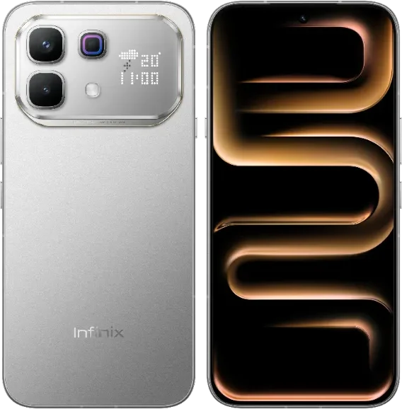 Infinix Note 60 Pro in Frost Silver