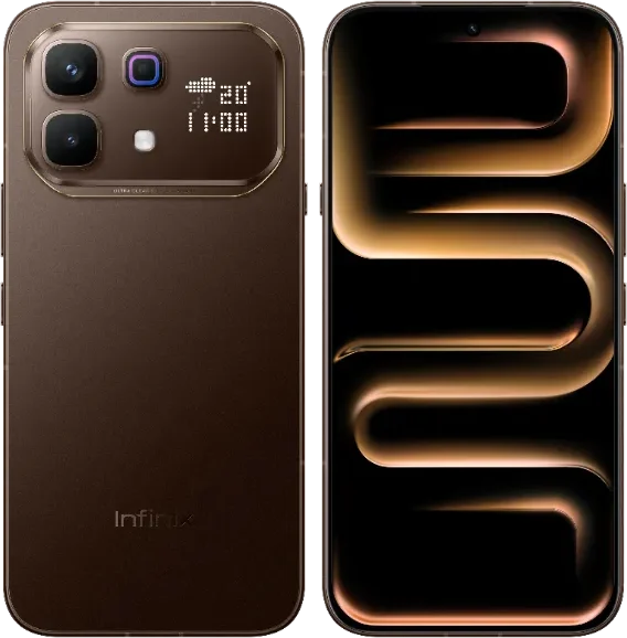 Infinix Note 60 Pro in Mocha Brown