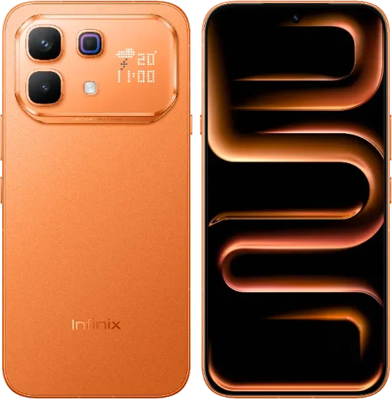 Infinix Note 60 Pro in Solar Orange