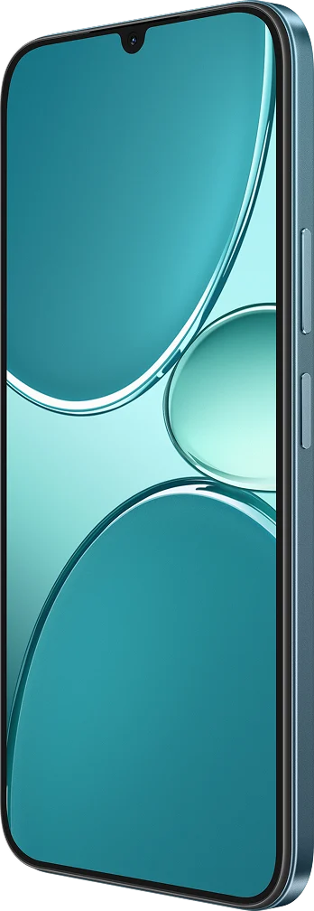 realme NARZO 100 Lite 5G, in Thunder Black, front at an angle