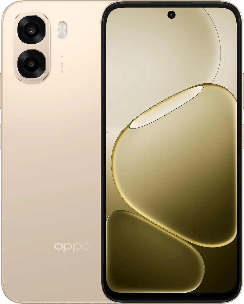 OPPO A6s 5G in Aurora Gold