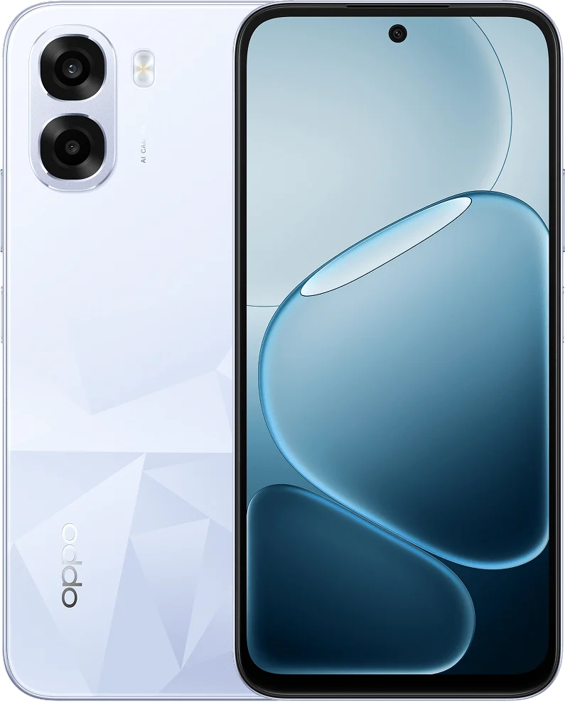 OPPO K14x 5G in Icy Blue