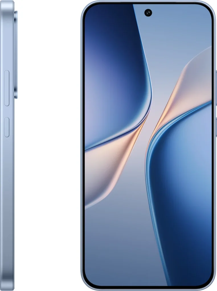 Vivo T5 Pro 5G in Glacier Blue