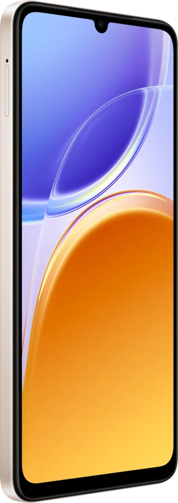 Vivo Y05, front view, screen on
