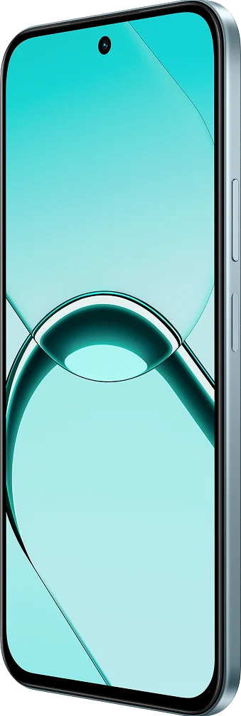 realme 16T 5G, in Aurora Green, front at an angle
