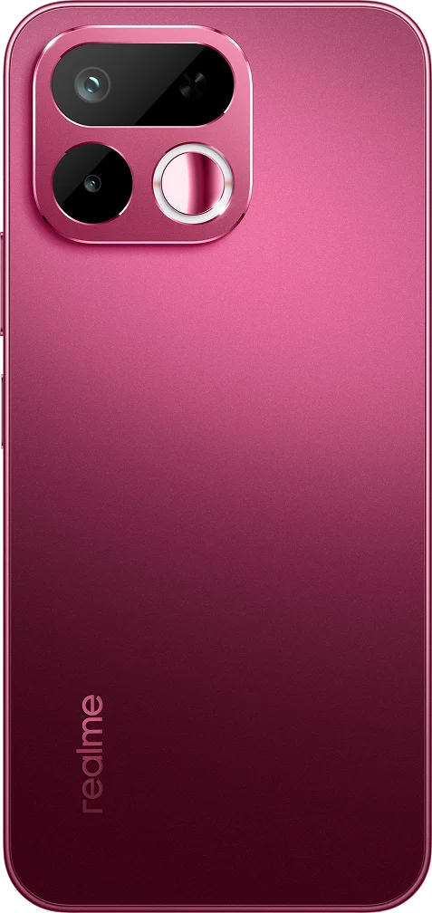 Realme 16T 5G, side profile view illustrating slim chassis design