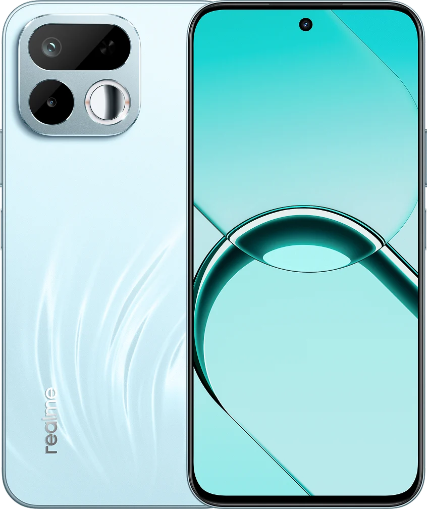 Realme 16T 5G in Aurora Green