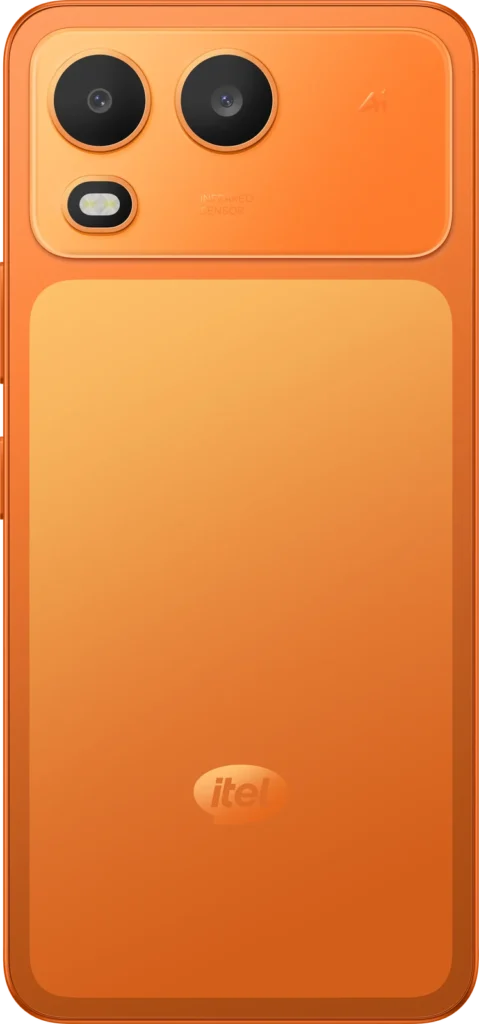 itel Zeno 200 in Comet Orange