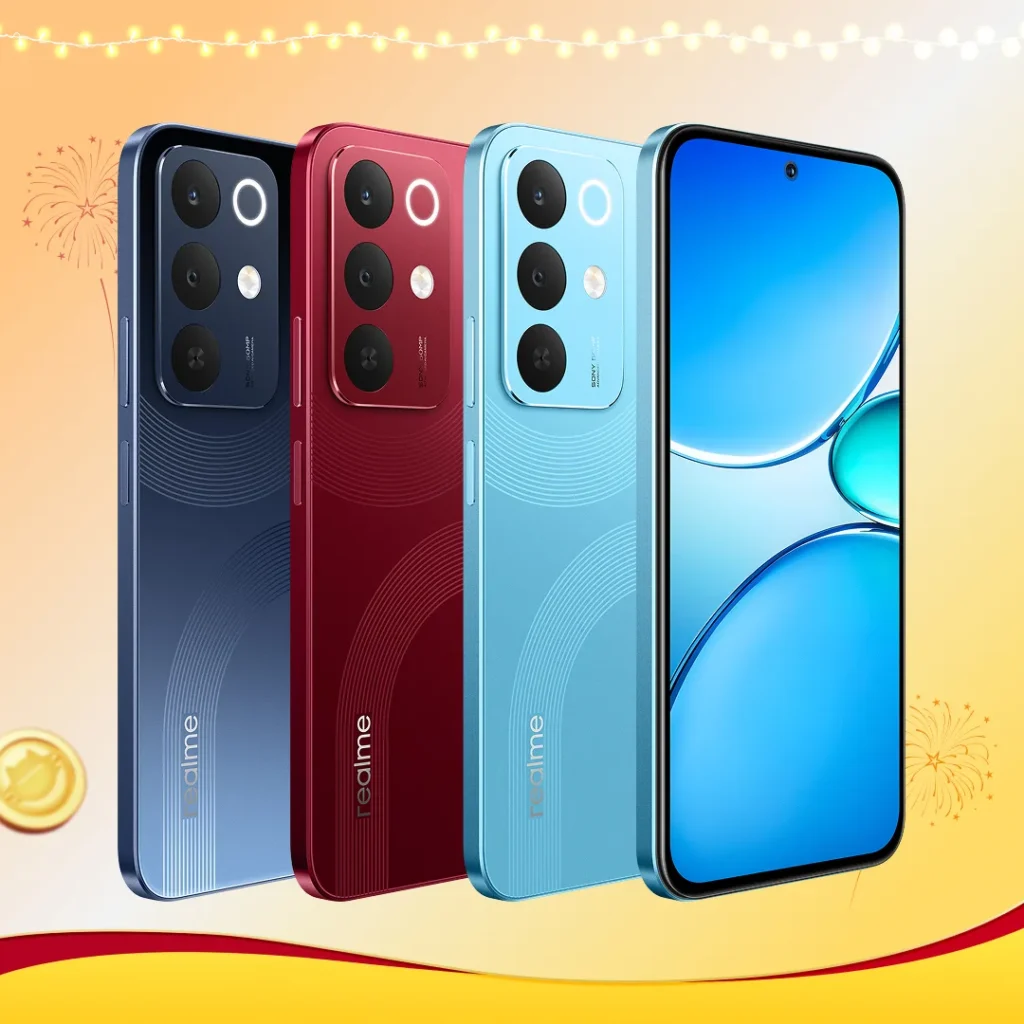 Realme NARZO 90x 5G, angled chassis perspective highlighting frame profile