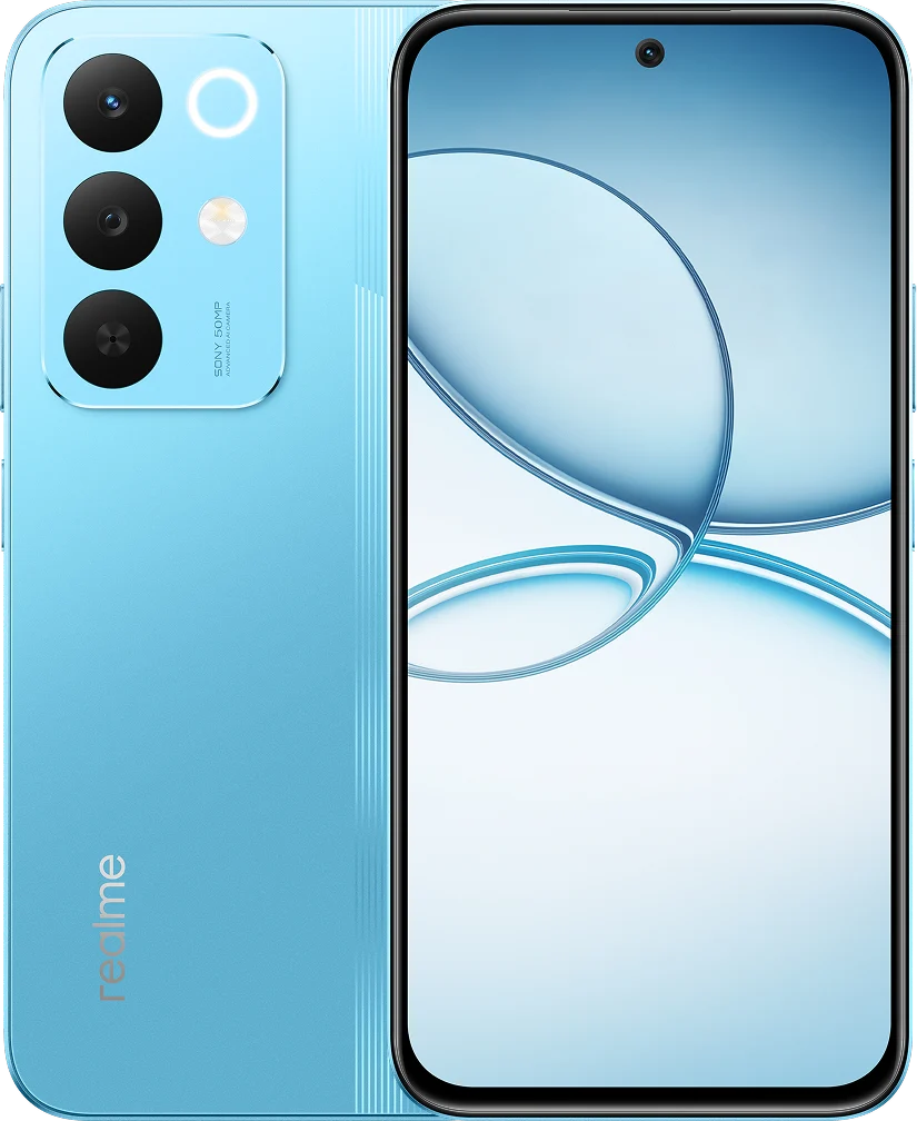 Realme NARZO 90x 5G in Flash Blue