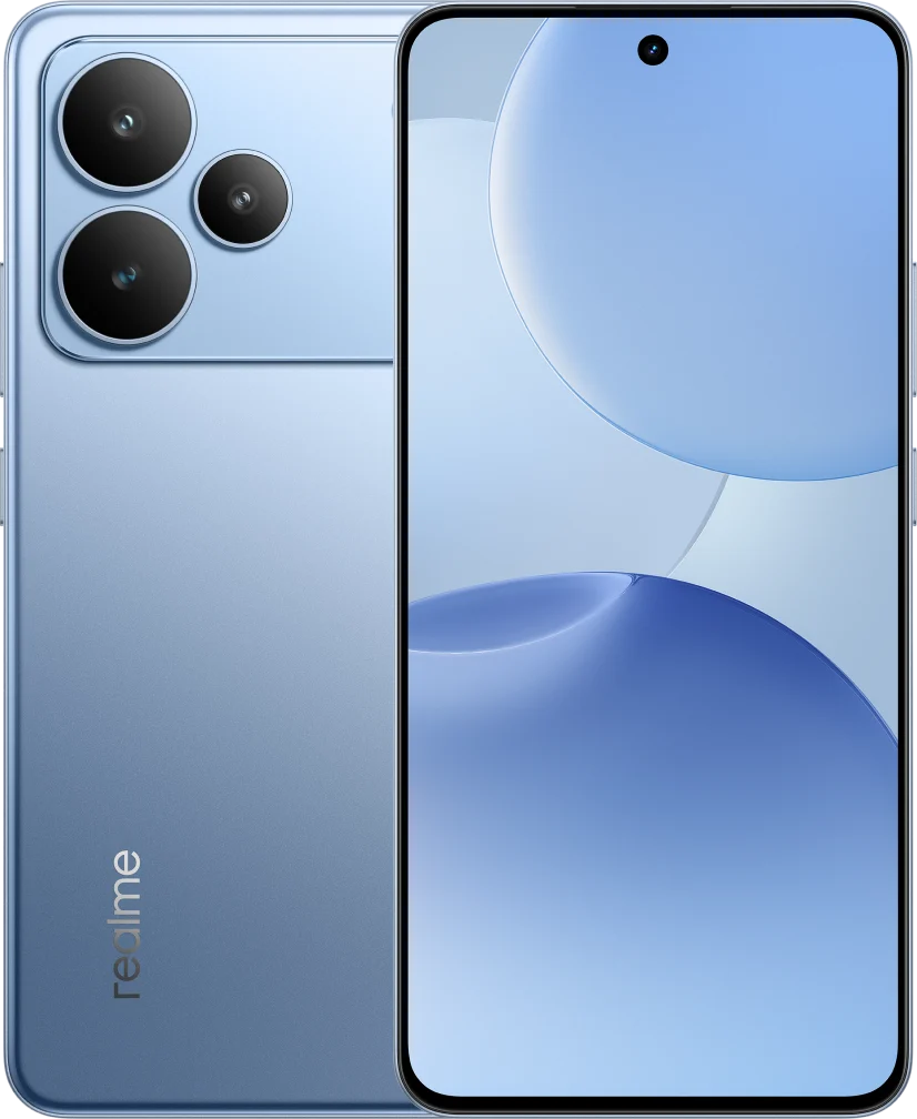 Realme P4 5G in Engine Blue