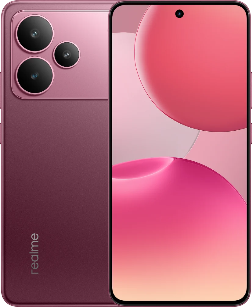 Realme P4 5G in Forge Red