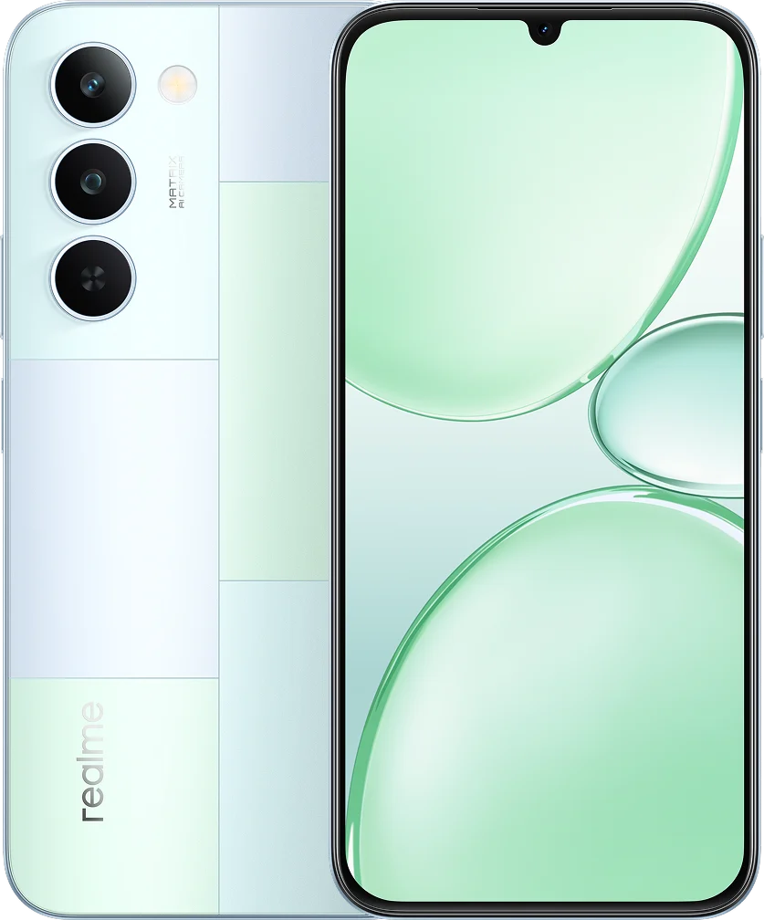 Realme P4 Lite 5G in Mosaic Green
